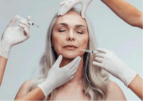 Trattamento di medicina estetica del viso
